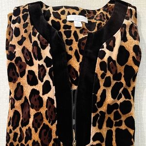 Leopard Print Caftan / Robe